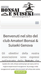 Mobile Screenshot of bonsaigenova.it